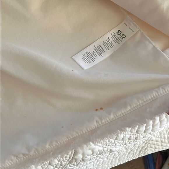 Carter’s Kids Faux Fur Sleeveless Vest in Cream Size 10/12 Gently used Cream - Picture 5 of 6